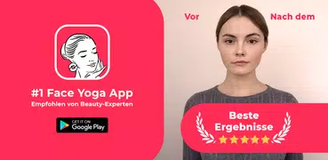 Gesichts-Yoga für Frauen