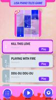 Lisa Blackpink Piano Tiles Game Affiche