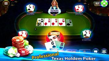 Texas Poker – Addictive Online Holdem Poker Affiche