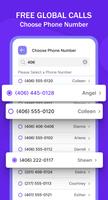 Text, Call & Phone number Cartaz