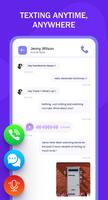 Text, Call & Phone number تصوير الشاشة 3