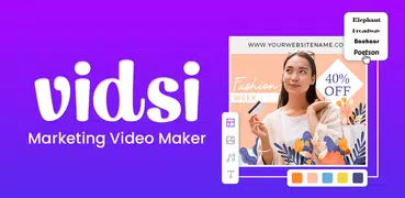 Vidsi: Promo Video Maker