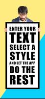 Add Text to Photo, Text on Art تصوير الشاشة 1