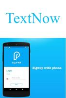 TextNow Plakat