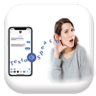 Text to speech and speech to text ícone