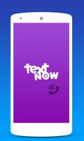 text­now : free number virtual call tips Affiche