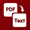 Convert PDF to TXT text أيقونة
