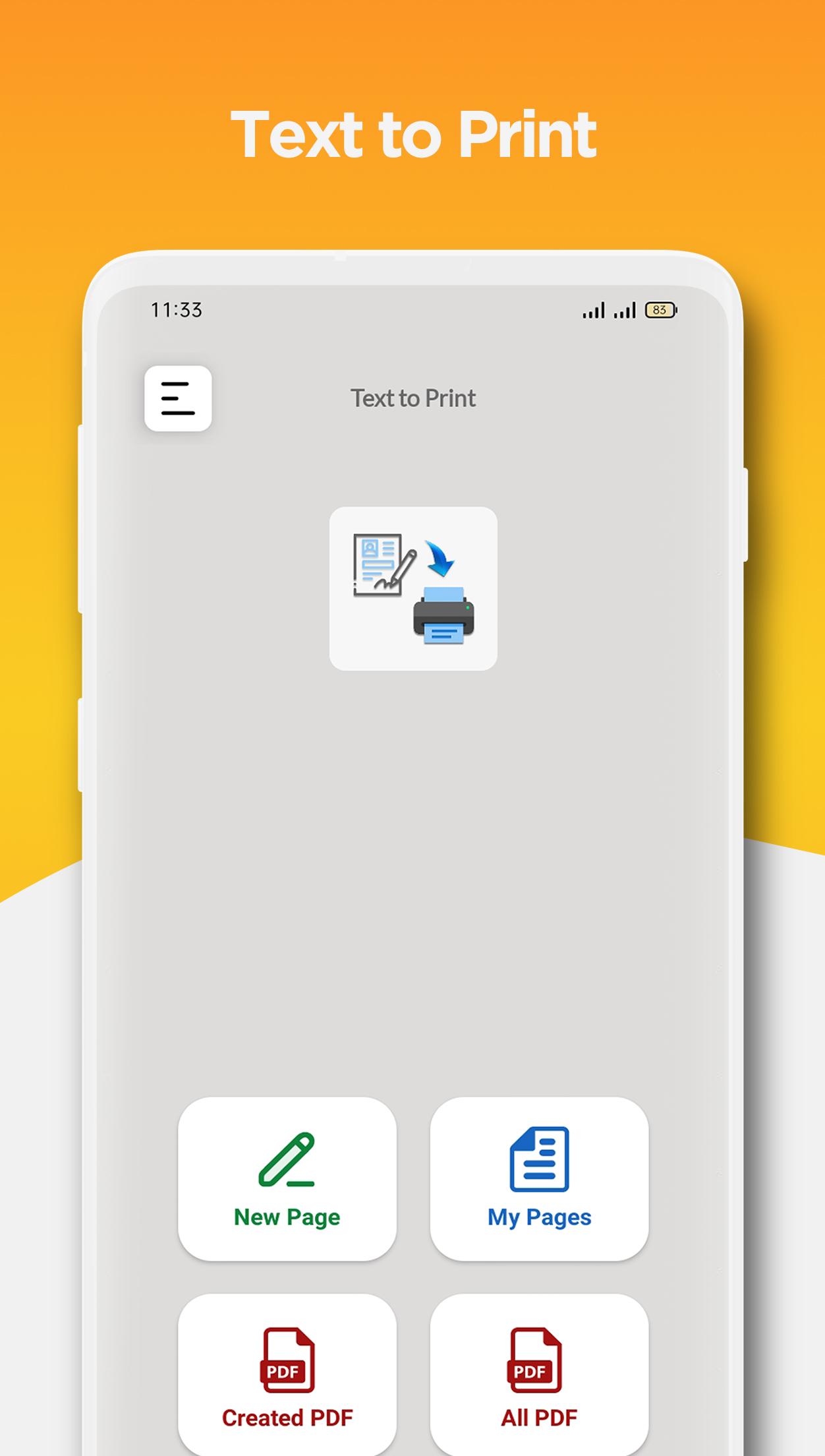 Download do apk de text to pdf text editor print para android