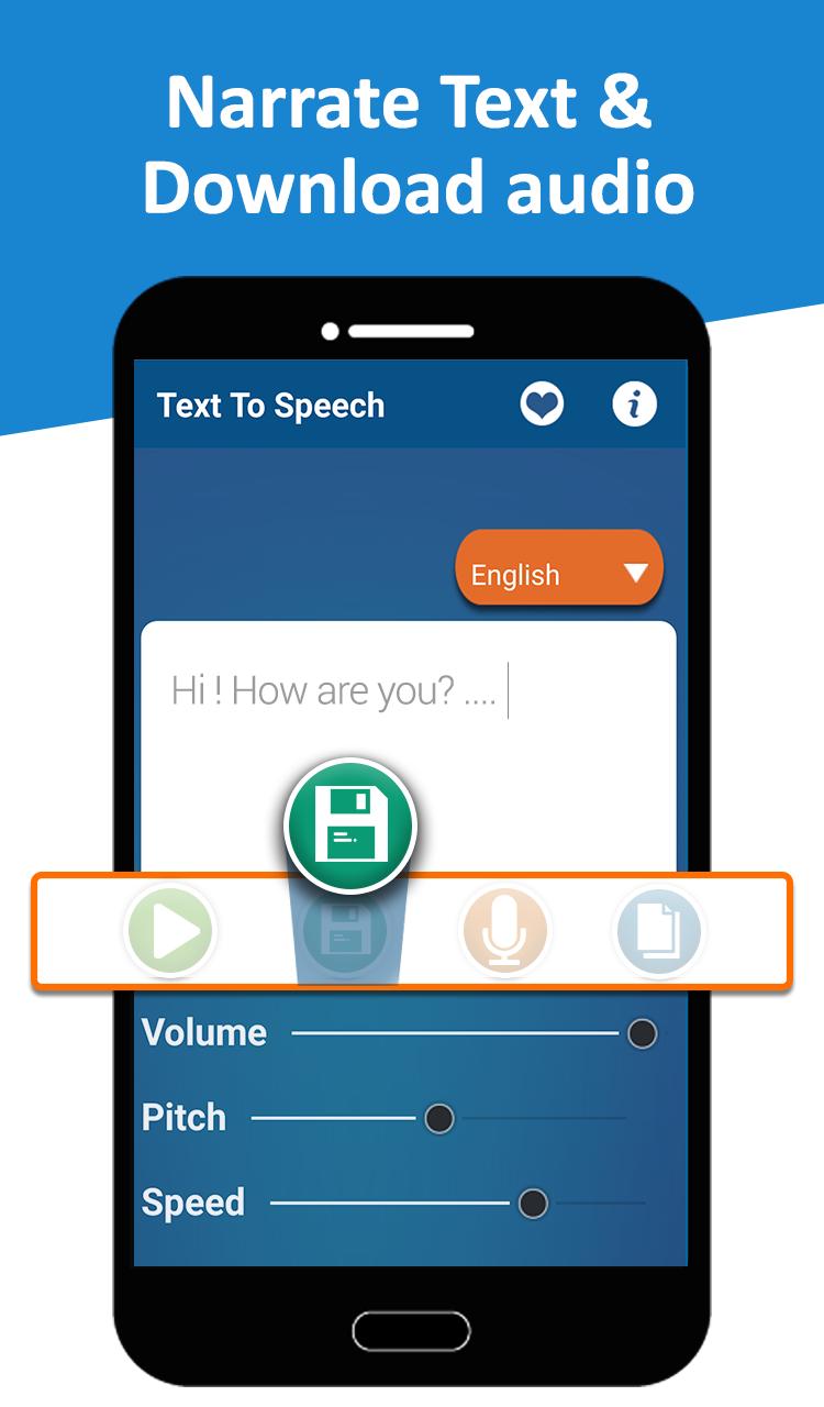 Text To Speech Tts Text Reader And Converter For Android Apk Download