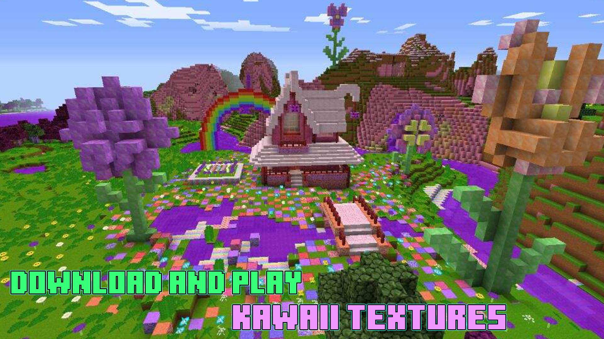 Featured image of post Kawaii Texture Pack Minecraft If you are looking for a pink and joyful texture pack to completely change the graphics of the game then this pack is a great option