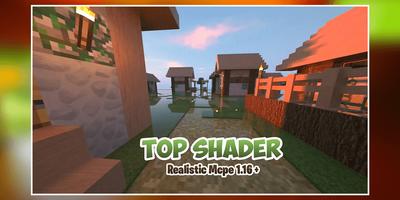 Shaders for MCPE. Realistic shader mods. Affiche