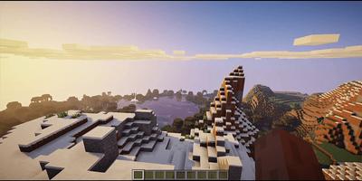 MCPE Textures and shaders Mod Affiche