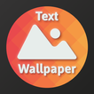 Wallext: Text Wallpaper BG 圖標