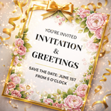 Invitation Maker - Card Design