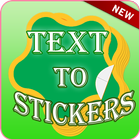 Text Sticker Creator – Text WA icône
