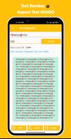 Text Repeater - Text Bomber captura de pantalla 1