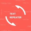 ikon Text Repeater: Repeat Text 10K