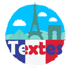 Textes français أيقونة