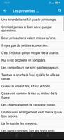 Textes français screenshot 3