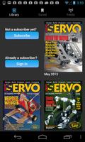 SERVO Magazine plakat