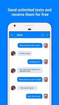 TextApp:Texting & WiFi Calling screenshot 3