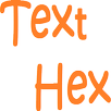 Text Hex Converter aplikacja