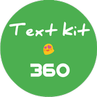Text kit 360 icône