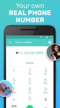 FreeTone Calls & Texting Ekran Görüntüsü 1