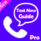 TextNow: free calls and SMS, free US number guide আইকন