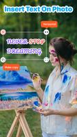 Add Cool Text To Image, Photo Poster