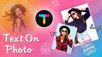 Text on photo - photo editor Plakat
