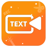 Text on videos-video editor & maker frame by frame icône