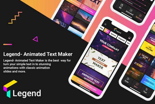 Legend Intro Maker Video Maker Text Animation For Android Apk Download