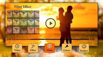 Video Par Name Likhe : Video Editor 2019 screenshot 3