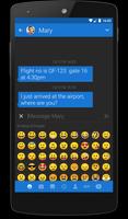 Textra Emoji - Android Pie Style تصوير الشاشة 1