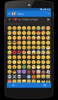 Textra Emoji - Twitter Style imagem de tela 2