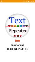 Text Repeater Affiche