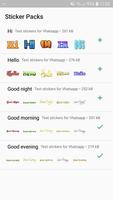 Text Stickers and Wallpapers 海报