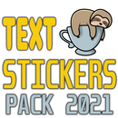 Sloth Text Sticker for WA Chat & WAStickers APK