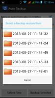 Auto Backup (alpha) screenshot 2