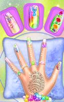 Nail salon girls fashion game 截图 1