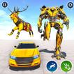 Deer Simulator : Deer Robot Car Transforming Games