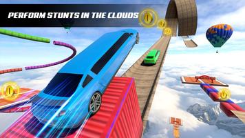 City Limo Car Stunts Racing: Impossible Car Stunt скриншот 1