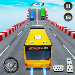 Impossible Bus simulator : Mega Ramp racing stunts