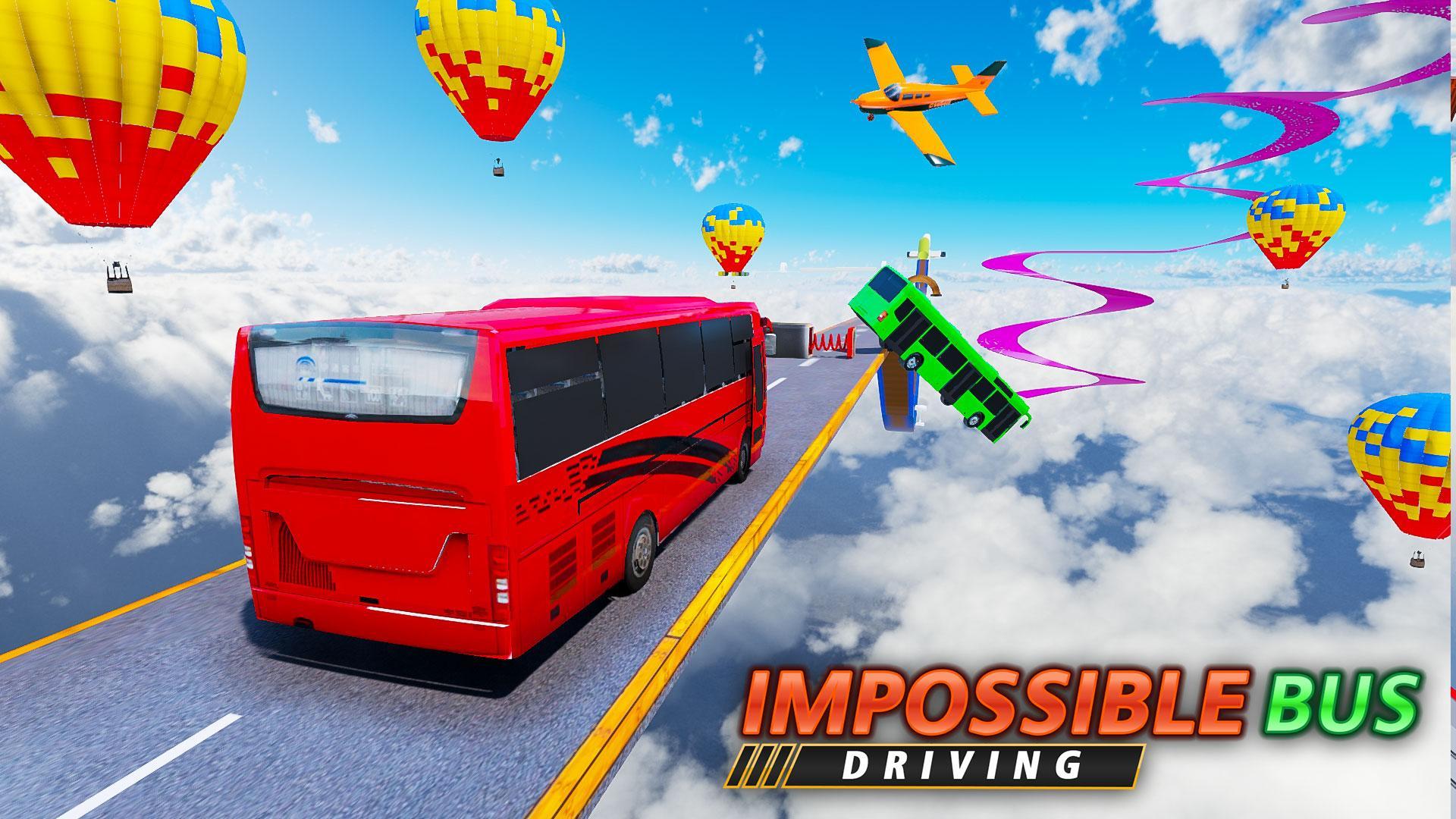 Impossible Bus Simulator Mega Ramp Racing Stunts For Android Apk Download - roblox bus simulator secrets