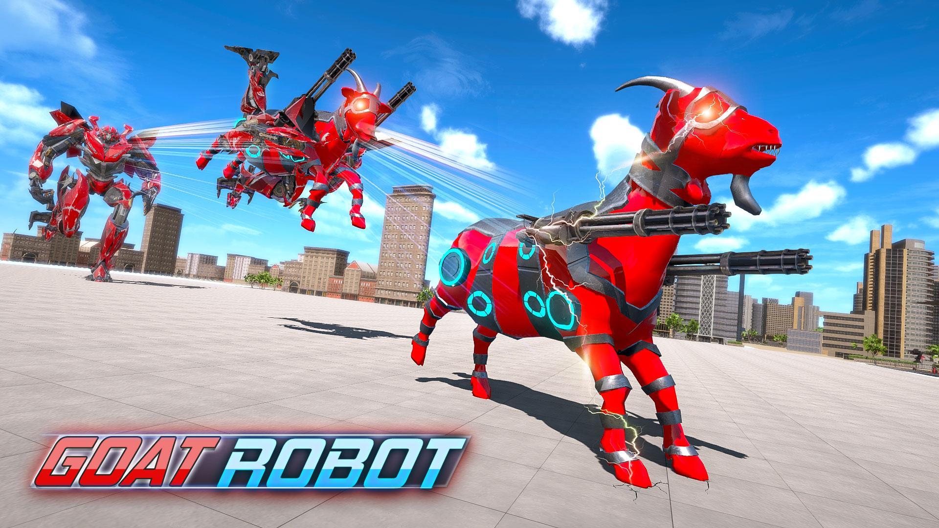 Goat Robot Simulator Goat Car Transforming Games For Android Apk Download - all working codes in roblox robot simulator youtube