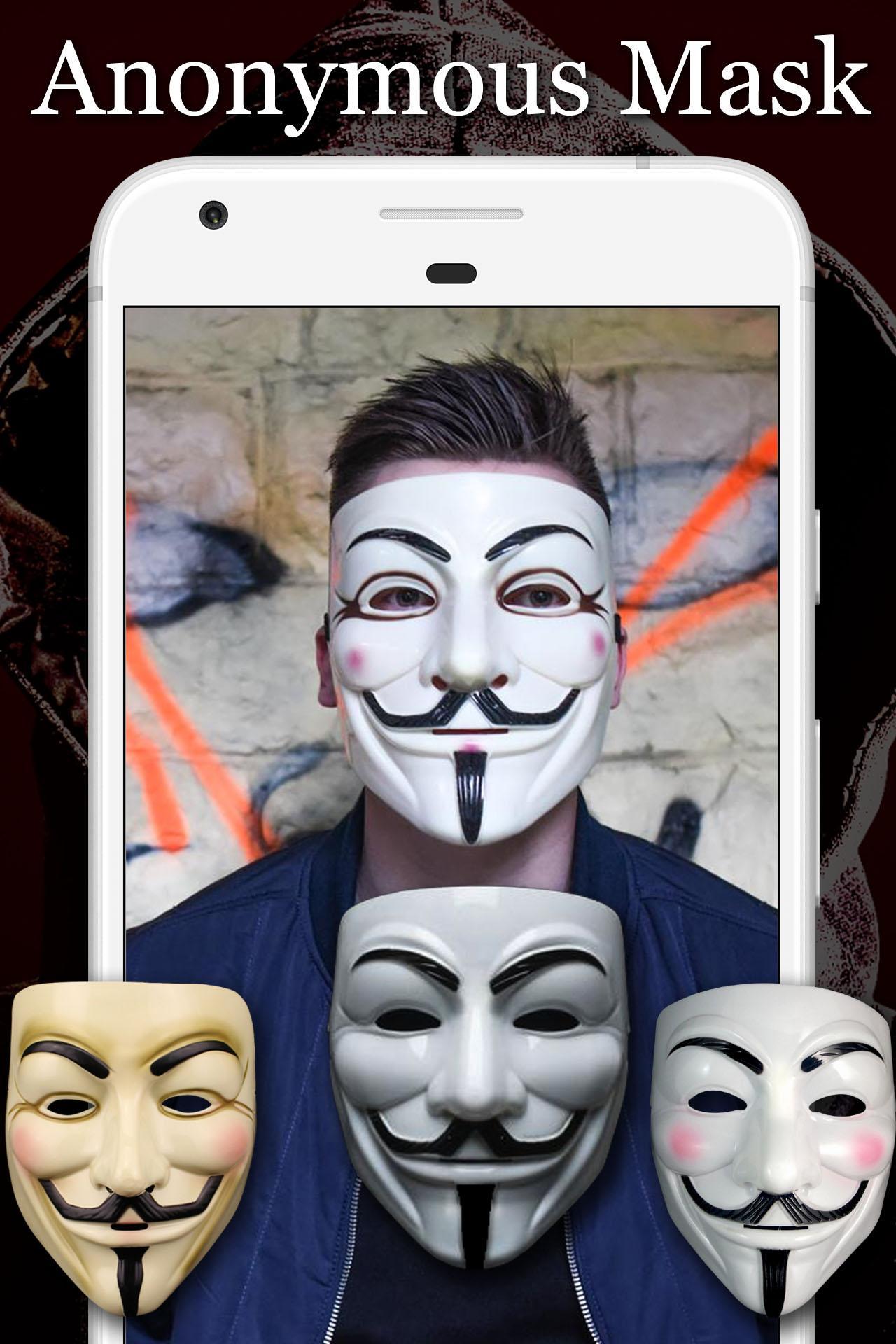 Anonymous Mask Photo Editor Free For Android Apk Download - roblox free hacker mask