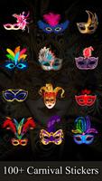 Carnival Masks Photo Frame Editor ảnh chụp màn hình 1