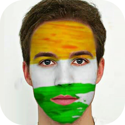 Flag Face App - Flag on Pic