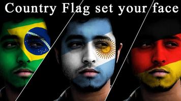 Flag Face App پوسٹر